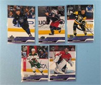 5-2023/24 Upper Deck Young Guns Series 2 cards