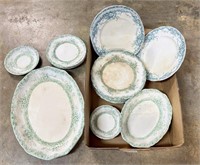 Rare Antique Alfred Meakin Mixed China Set -
