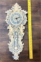 Incolay Stone Cherub Hanging Clock - Not Tested