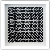 Victor Vasarely- 3D Wall Sculpture/object "Cinetiq