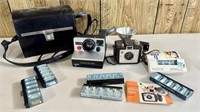 Vintage Camera Lot - Pronto Polaroid & Brownie