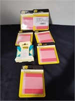 Group of new Post-it notes