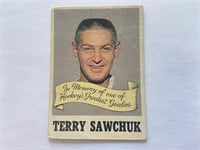 Terry Sawchuk 1970-71 OPC In Memory Card No.231