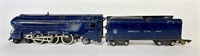 Vintage American Flyer Royal Blue Die-cast