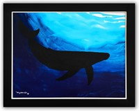 Wyland- Original Painting on Canvas "Deep Sea Whal