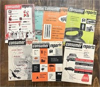 Vintage 1951 Consumer Reports Magazine Lot