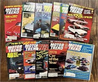 Vintage 1978 Motor Trend Magazines 12 Issues