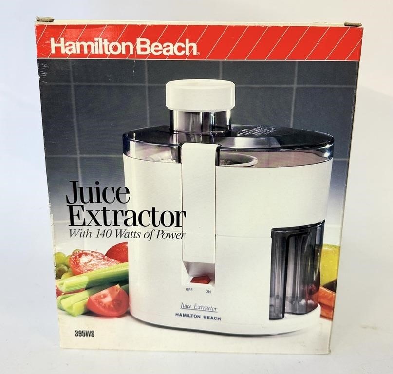 New in Box Hamilton Beach Juice Extractor
