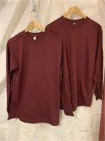 2- long sleeve T shirts men’s size medium