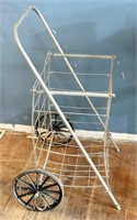 Vintage Folding Flea Market Cart