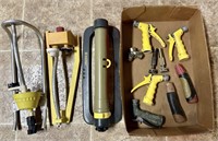 Sprinklers, Hoses & Brass Nozzles Lot