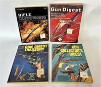 4 Vintage Gun Rifle Magazines Books