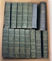 Antique Harvard Classics Book Lot with Power of