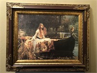 The Lady Of Shalott By John Waterhouse