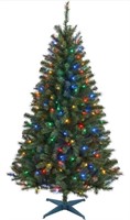 New One 6.5ft Christmas Tree,Pre-lit Artificial
