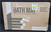 MATBOT Diatomite Stone Bath Mat, Diatomaceous