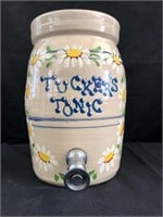 Painted Pottery Drink Dispenser