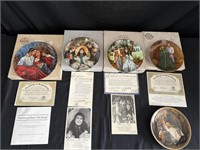 Gone With The Wind & Norman Rockwell Plates