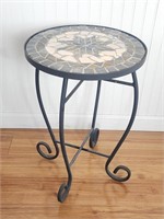 Mosaic Side Table/Plant Stand