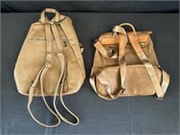 Leather, Backpack Style Handbags