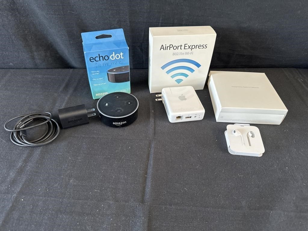 Apple AirPort Express & Amazon Echo Dot