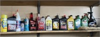 Opened Vehicle Chemicals