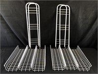 2 Wire Basket Rolling Carts