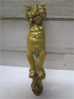 BRASS CAT NUTCRACKER