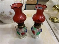 MINIATURE OIL LAMPS