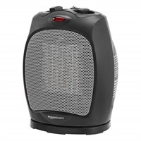 Basics 1500W Oscillating Ceramic Heater with