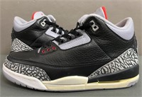 2001 Air Jordan 3 Retro Black Cement