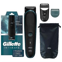 Gillette Intimate Mens Pubic Trimmer, SkinFirst