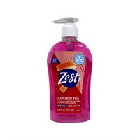 12pcs Zest Liquid Hand Soap, Grapefruit Peel -