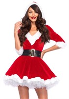 Size: Small, Sexy Mrs. Claus Costume