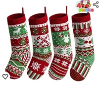 JOYIN 4 Pack 18â€ Christmas Stockings, Large Size