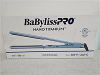 Babyliss pro nano titanium ultra slim flat iron