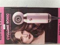 Rapid drying & styling ciclone sonic hair dryer