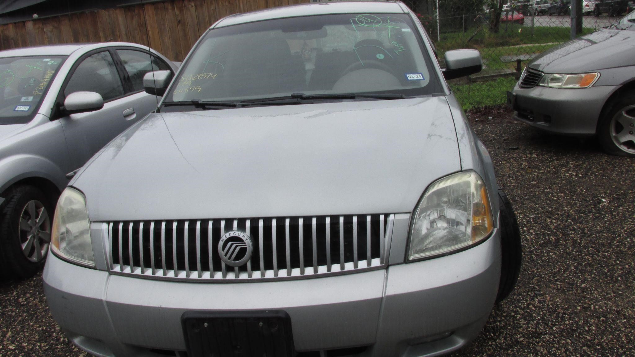 2007 MERCURY MONTEGO-611899-KEY $120-POWER