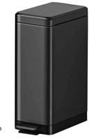 Slim Trash Can with Lid Soft Close, 10 Liter /
