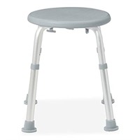 Medline Round Shower Stools, White