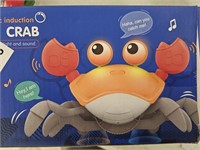 Crawling Crab Baby Toy Infant Electronic Light Up