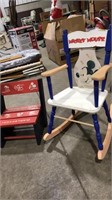 2 ANTIQUE MICKEY MOUSE YOUTH CHAIRS