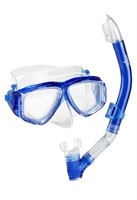 Speedo Adult Adventure Mask/Snorkel Set - Blue