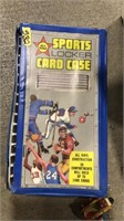 ALL STAR SPORTS LOCKER CARD CASE & CONTENTS