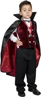 Boys Kids Vampire Halloween Costume, Draculaâ€‹