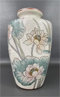 Japanese Macau Hand Painted Porcelain Vase