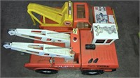 MIGHT TONKA SERVICE TRUCK TOY & REBEL WRECKER PLAS