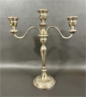 Vintage Wallace Weighted Sterling Candelabra