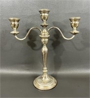 Vintage Wallace Weighted Sterling Candelabra