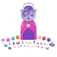 Polly Pocket Travel Toy, Gumball Bear Playset